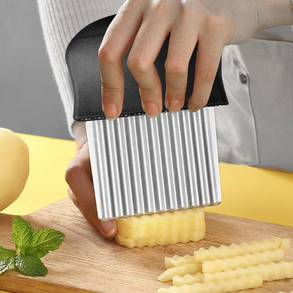 Household potato knife - potato flower knife - potato cutting knife - multifunctional knife - vegetable cutting knife made of stainless steel - Image 4