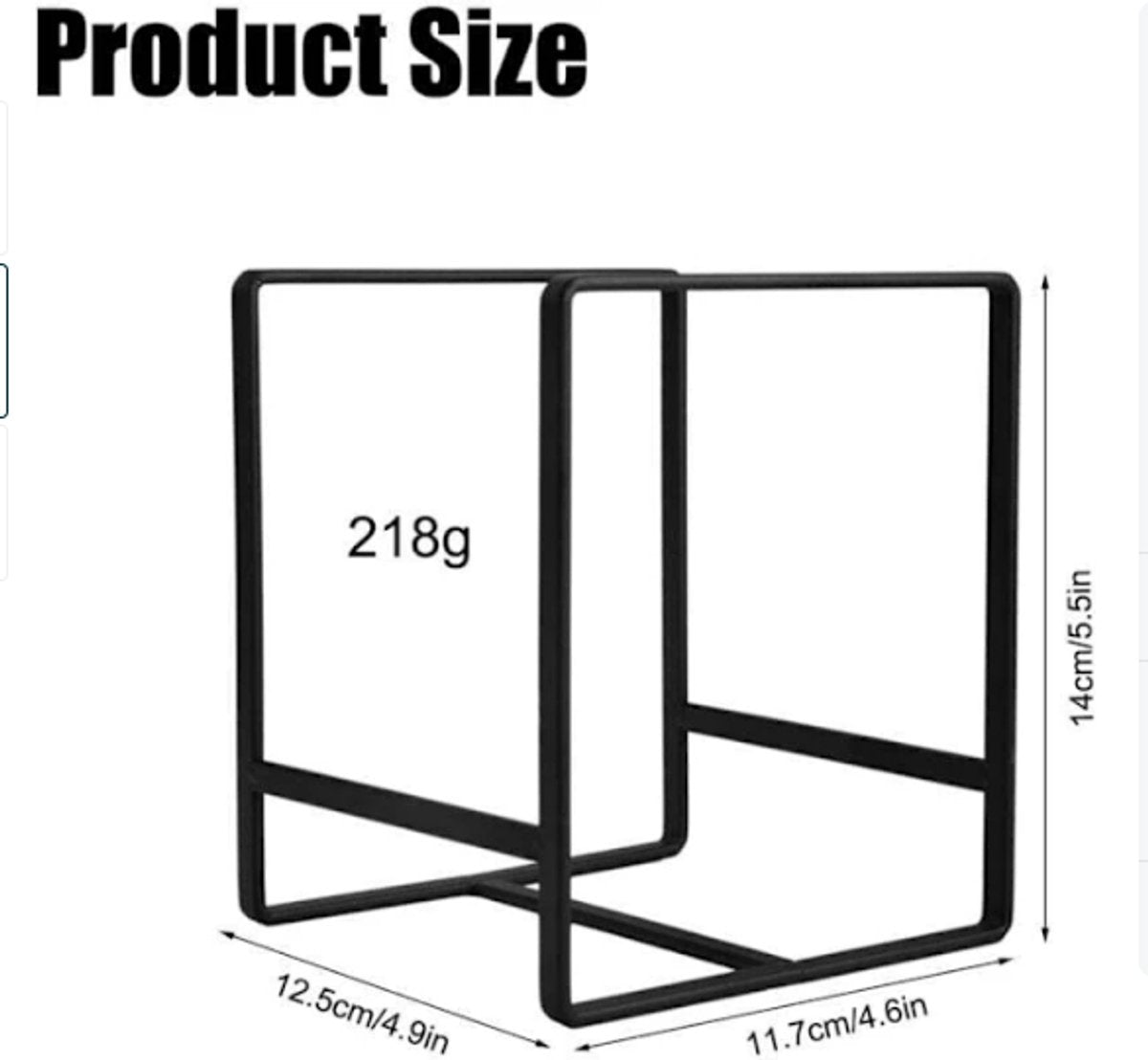 Set of Two - Cabinet-Style Plate Rack - Waterproof - Stainless Steel - No Installation Required - Compatible with Most Plates and Cutlery - Image 4