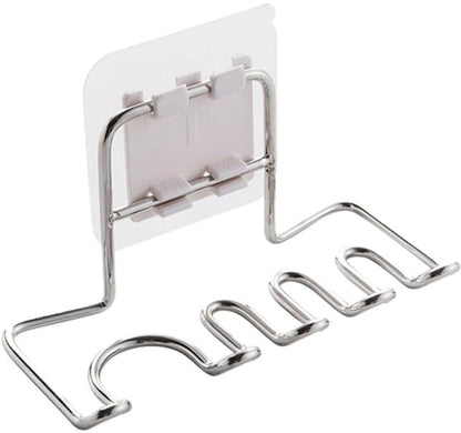 Bathroom storage rack - Wall-mounted toothbrush holder - Hanging bathroom storage rack