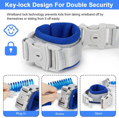Leash - Dinosaur Backpack + 4-in-1 Leash and Adjustable Safety Wristband (Ideal Gift) - Image 3