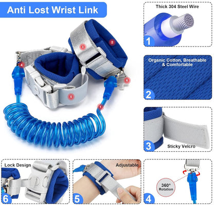 Leash - Dinosaur Backpack + 4-in-1 Leash and Adjustable Safety Wristband (Ideal Gift) - Image 5