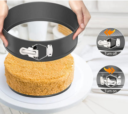 Nonstick Cheesecake Pan - Removable Bottom, Large Cake Pan - Great for Christmas and Birthdays - 12 Inches - Image 4