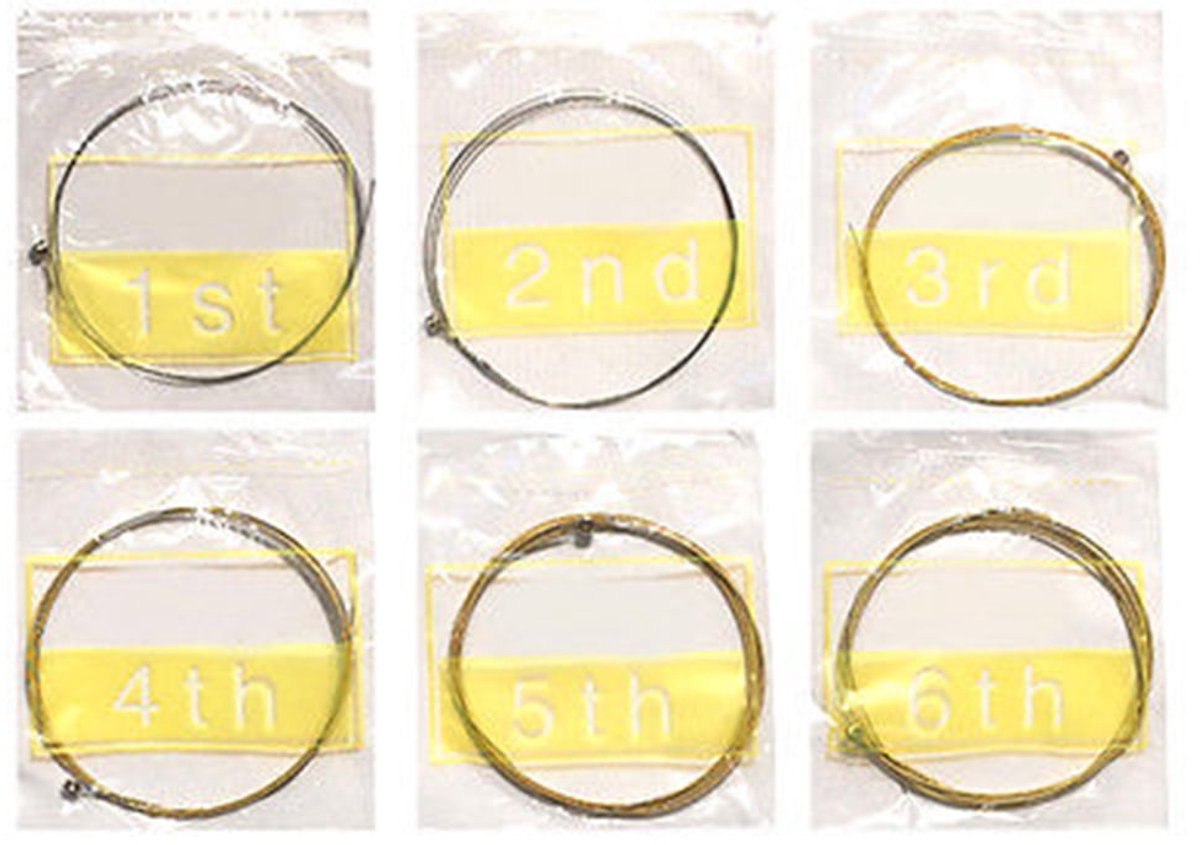 Guitar Strings - 6 Strings - Rust Resistant and Durable - Clear Tone - Folk Guitar Strings - Folk Guitar Steel Strings (Copper Strings) - Image 3