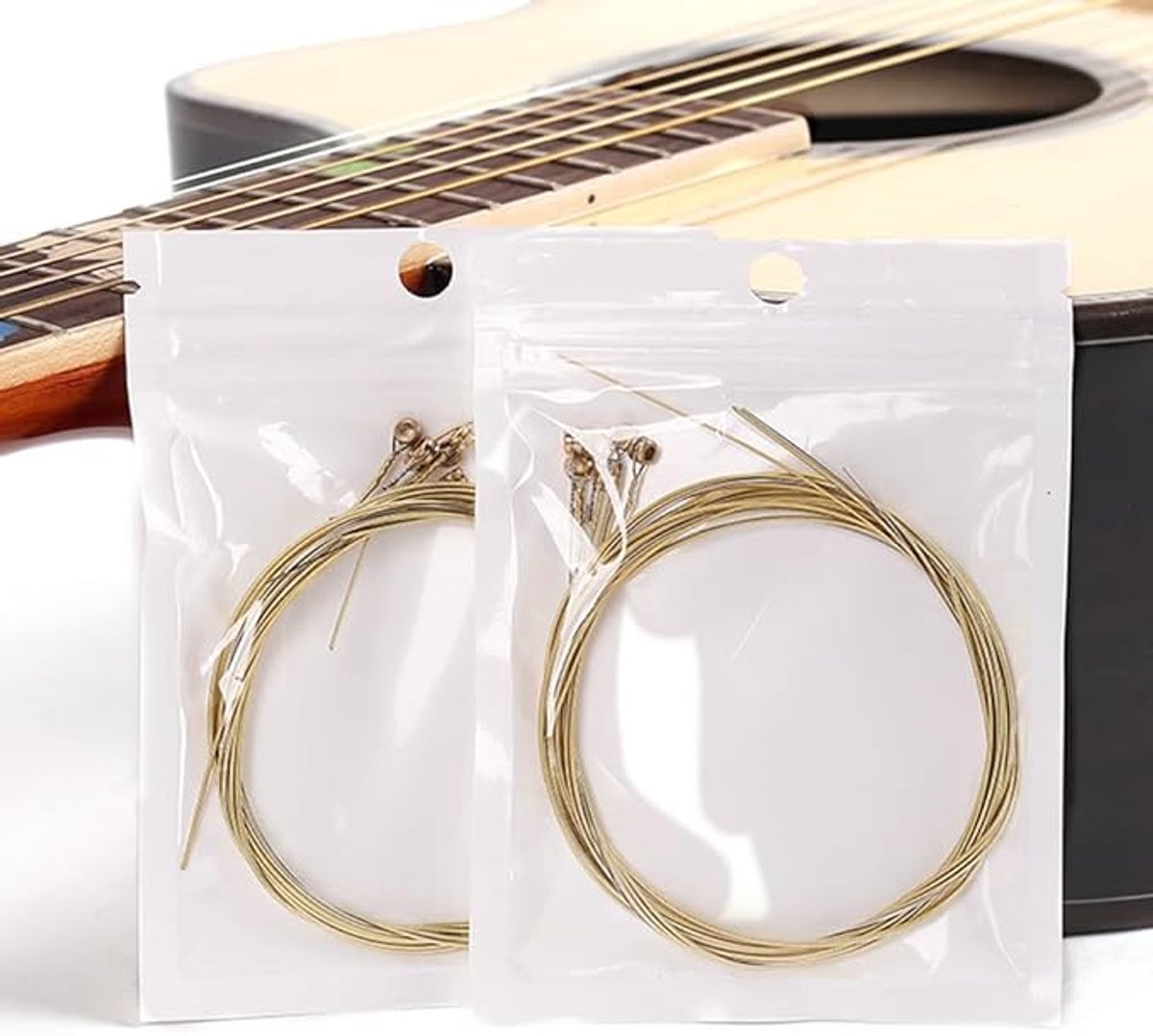 Guitar Strings - 6 Strings - Rust Resistant and Durable - Clear Tone - Folk Guitar Strings - Folk Guitar Steel Strings (Copper Strings) - Image 6