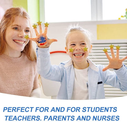 Stickers - 500 sheets - Sealing stickers - Gift stickers - Children's stickers - Stickers for adults - Reward stickers for children - 1 roll - Star stickers - Suitable for packaging - Image 4