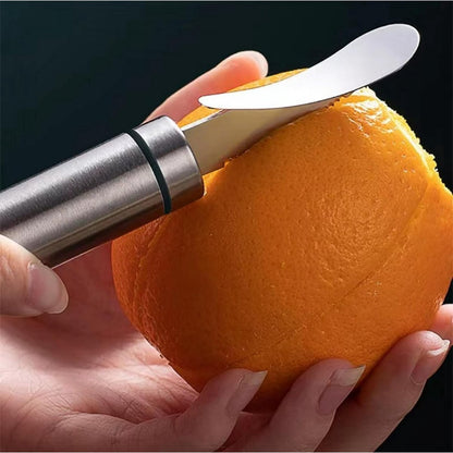 Orange Peeler - Stainless Steel Slicer - Paring Knife - Fruit Tools - Kitchen Gadgets - Image 2