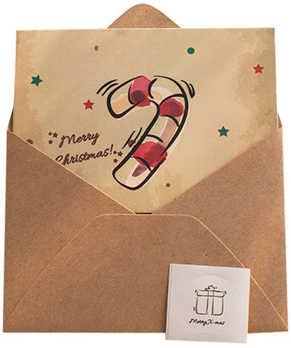 Christmas cards with envelopes - 6 sets - Christmas Eve cards - Christmas decorations - Christmas cards - New Year's cards - Making Christmas cards - Christmas card sets - Image 4
