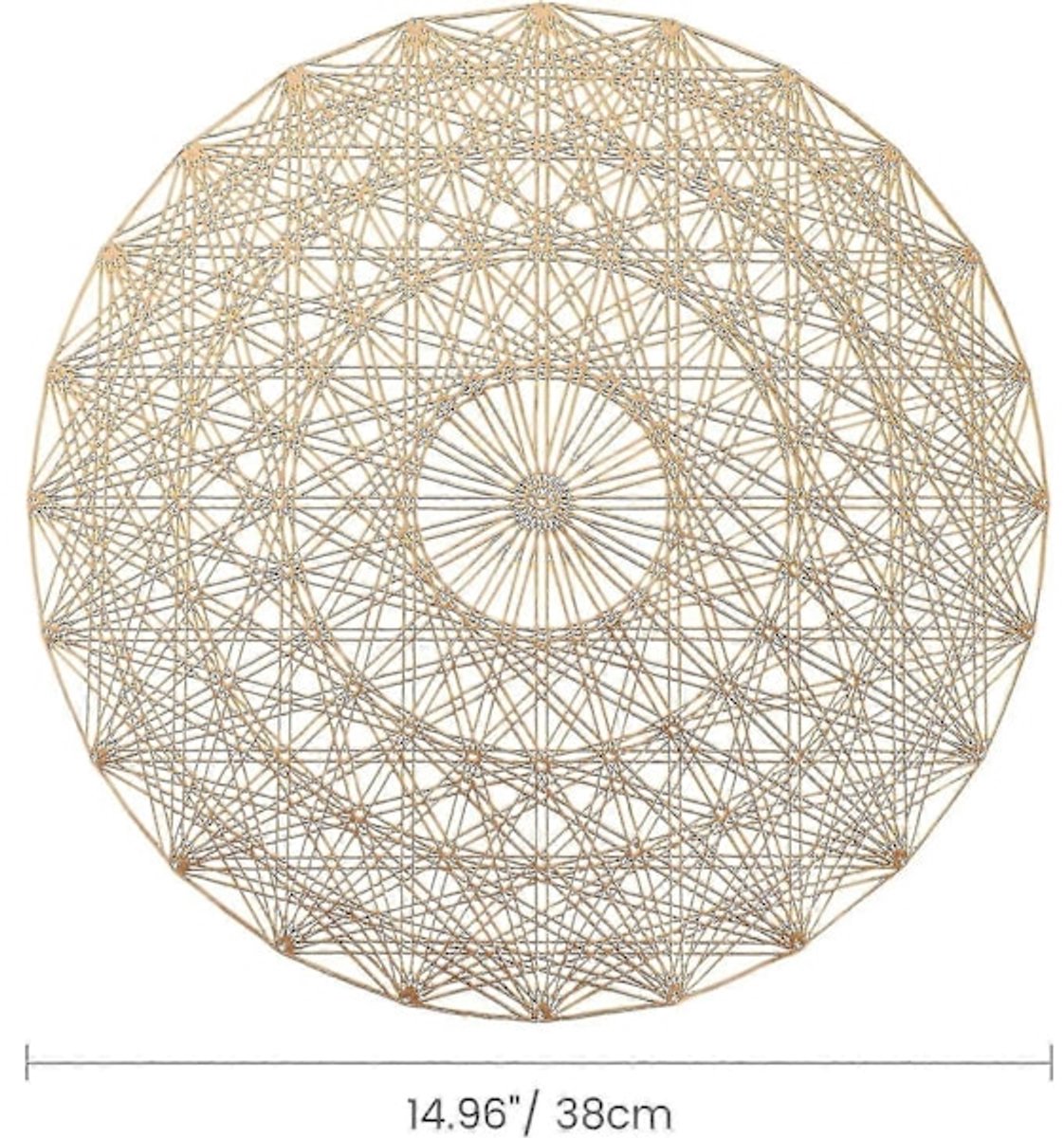 Restaurant placemats - round - 6-pack - Image 2