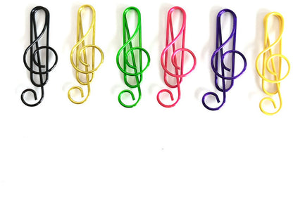Paperclips - Note Shape - Metal Paperclips - Office Supplies - Folders - Writing Instruments - 100 Pieces - Image 2
