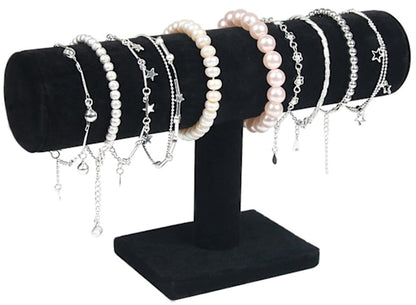 Bracelet Stand - Watch Stand - Flannel Bracelet Display Stand - T-Shaped Display Stand Jewelry Bracelet Watch Display Stand