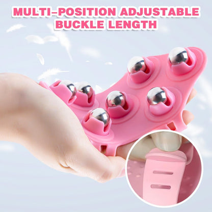 Ball Massage Gloves - Massage Gloves - Portable Body Massage Roller - Palm-Shaped Massage Gloves - Metal Ball Massager - Image 2