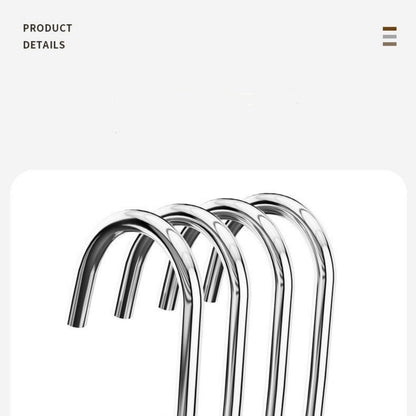 10-pack - Non-slip - Space-saving - Storage rack - Wardrobe belt/scarf hooks - Suitable for displaying hats, vests, ties, shawls (black) - Image 6
