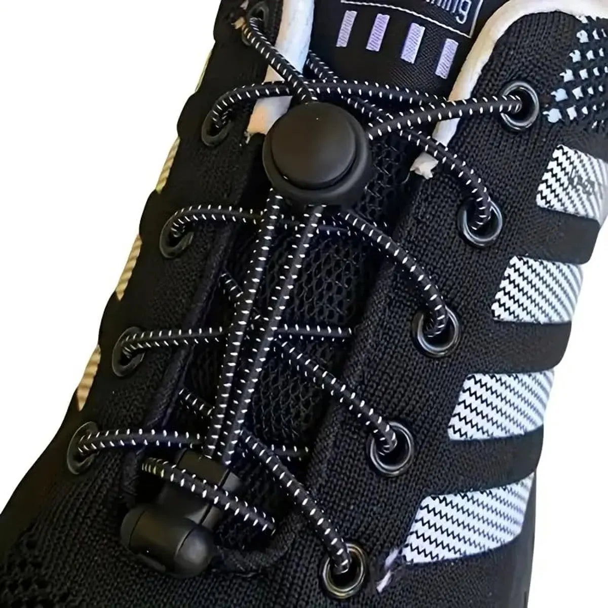 Sneaker Laces 120CM suitable for Sneakers - Elastic laces without a tie - Suitable for students and adults - With strong buckle and quick-release function (Apricot) - Image 5
