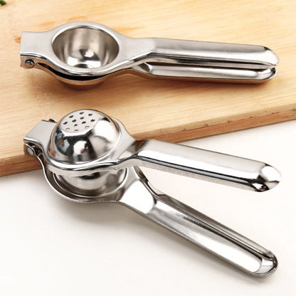 Lemon Juicer - Stainless Steel - Manual Orange Juicer (Silver) - Image 3