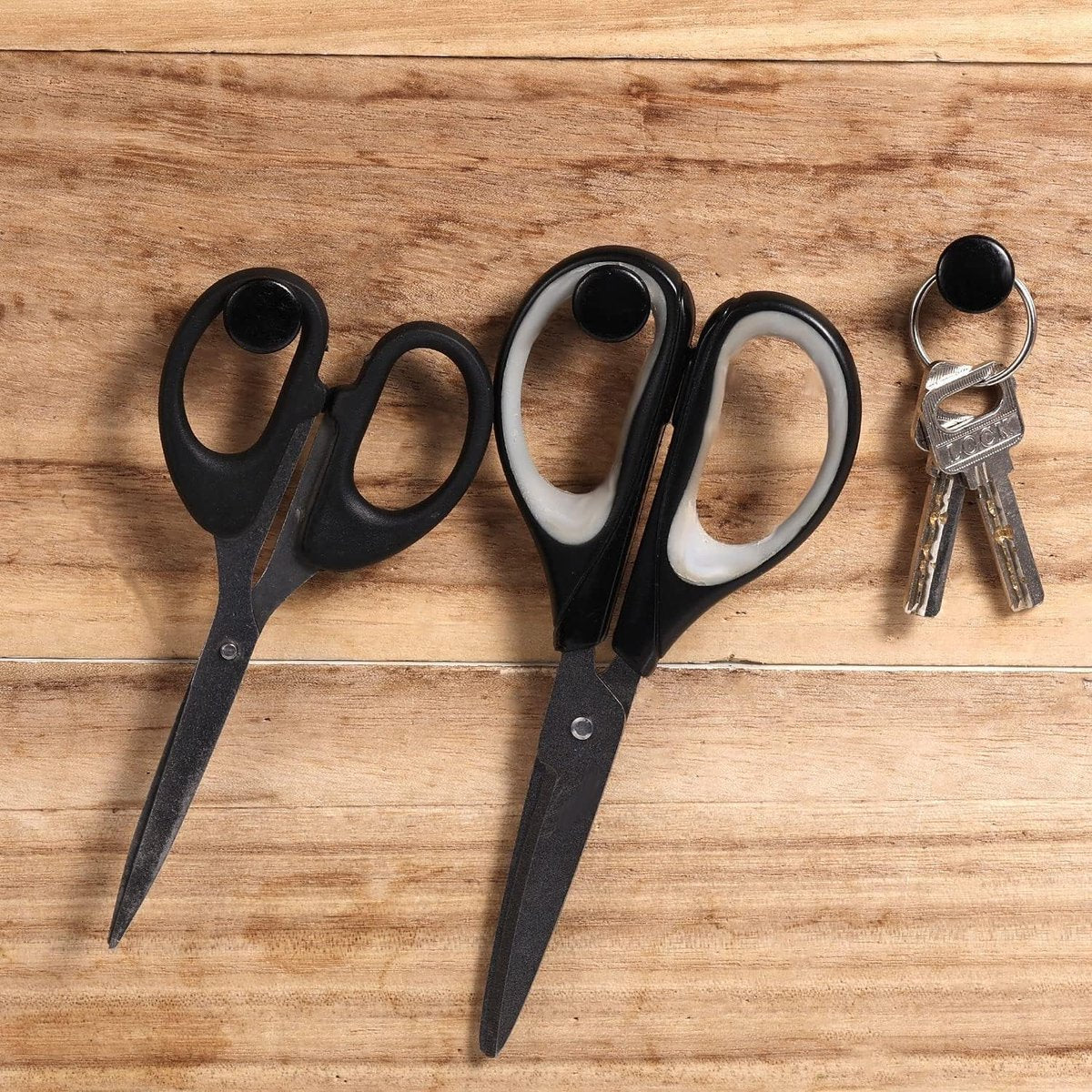 10 Large Metal Snaps - Black Metal Snaps for Notice Boards - Great for Office Wall Decor - Home or Classroom Decor - Image 3