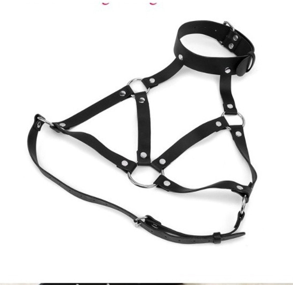 Bra Straps - Punk Cupless Bra Straps - Bra Tops - Bra Support - Bra Chains - Image 3