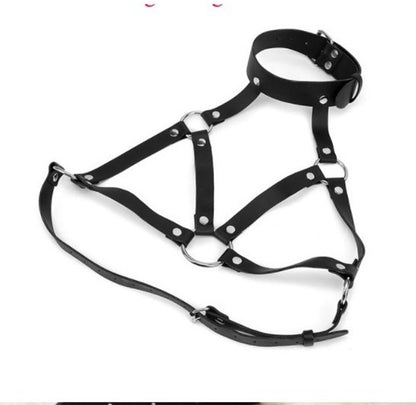 Bra Straps - Punk Cupless Bra Straps - Bra Tops - Bra Support - Bra Chains - Image 3