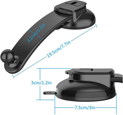 Phone Holder - Universal Base - 360° Rotatable Car Phone Holder - Suitable for cars, trucks, vehicles, windshields and mobile navigation systems. - Image 7