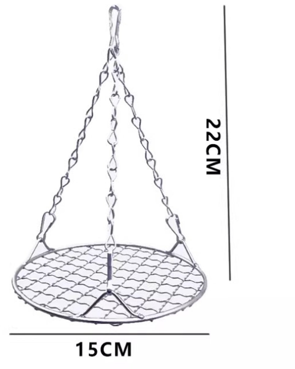 Stainless Steel Bird Toys - Small Pet Toys - Hanging Bird Cage Accessories - Suitable for Various Birds - For Balance Training of Small Parrots, Hamsters, etc. - Image 5