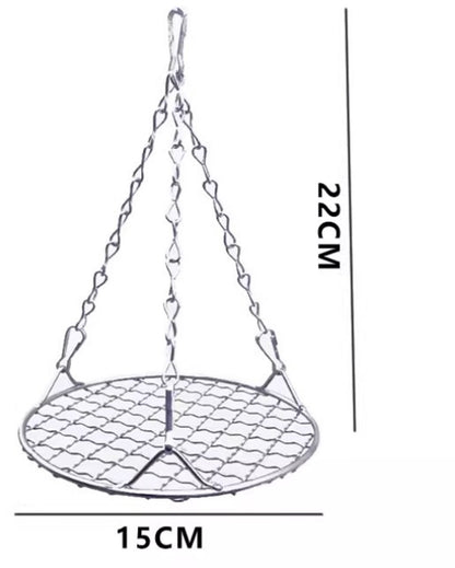 Stainless Steel Bird Toys - Small Pet Toys - Hanging Bird Cage Accessories - Suitable for Various Birds - For Balance Training of Small Parrots, Hamsters, etc. - Image 5