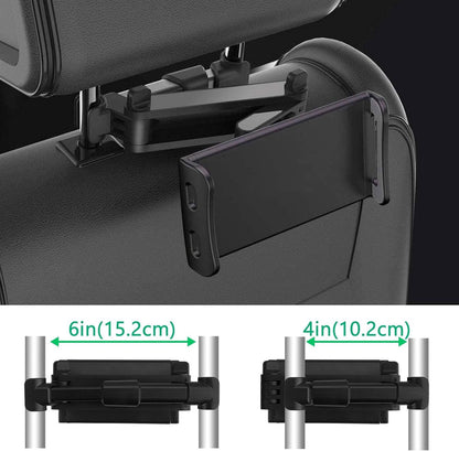 Car Phone Holders - Phone Holder - Back Seat - Adjustable Phone Holder - Back Seat Phone Holder - Universal Car Phone Holder - Black - Image 4