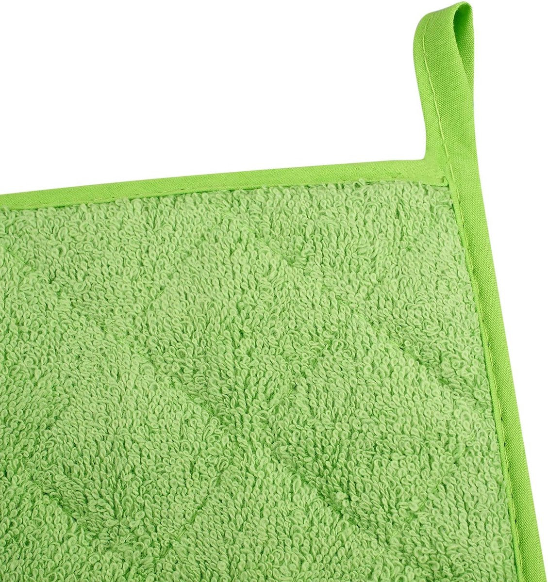 Placemat - Set of 5 Insulation Mats for the Kitchen - Heat Resistant Insulation Mats - Large Coasters for Daily Cooking and Baking (Dimensions: 6.5 x 6.5 Inches, Color: Light Green) - Image 5