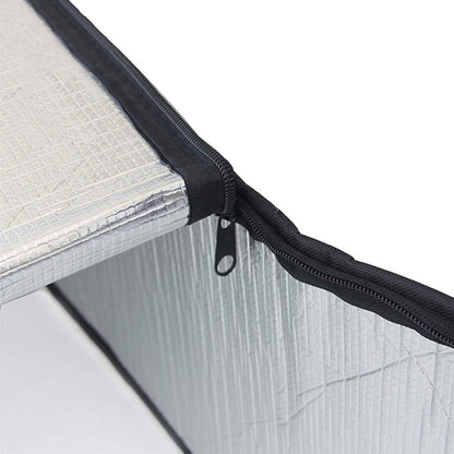 Attic Hatch Insulation Cover 63.5x138 cm - Dust Cover for Attic Hatch - Energy Saving With Zipper - For Stairs - Cool in Summer, Warm in Winter - Image 4