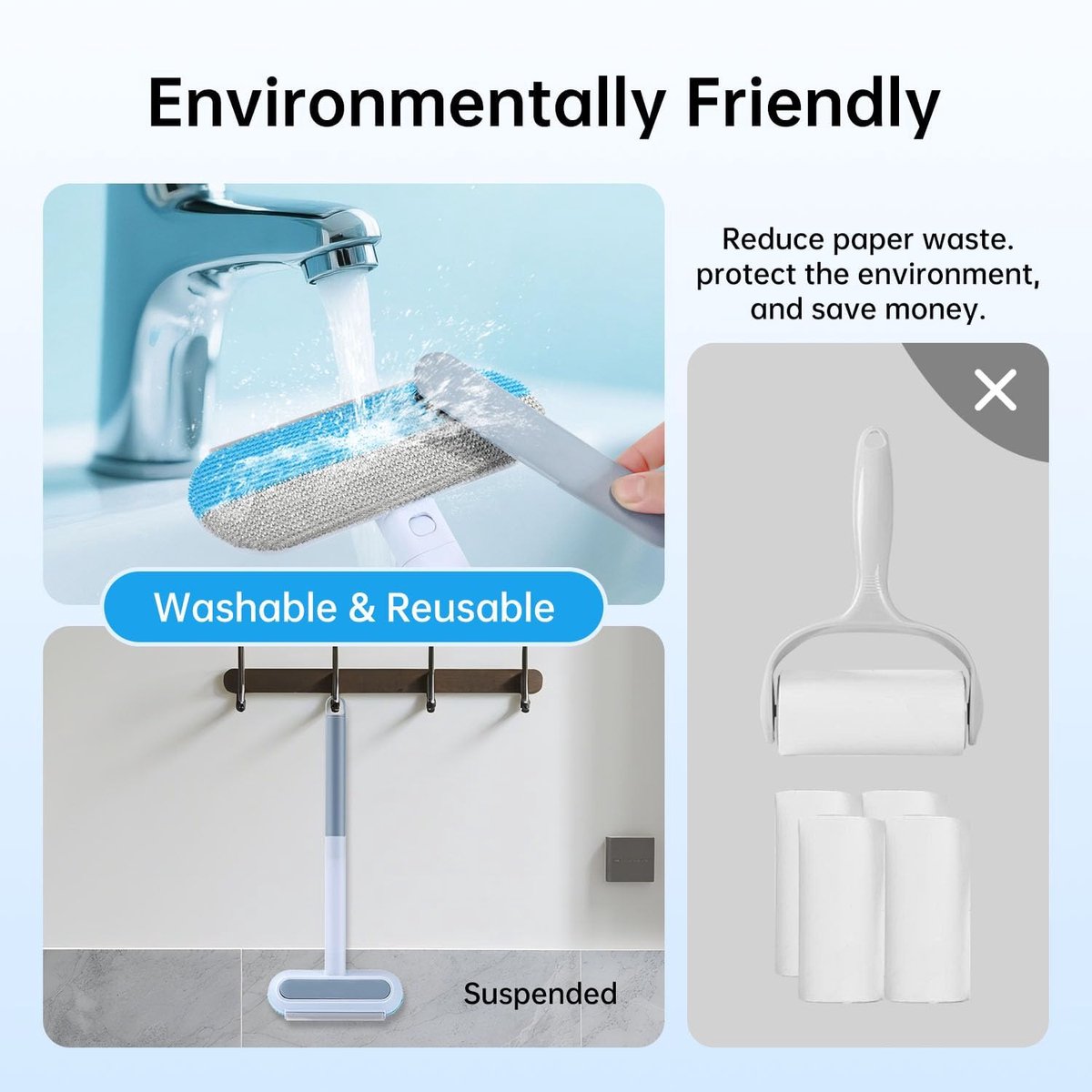 Pet Hair Remover – Manual Lint Brush – Suitable for sofas, cat beds and floors. - Image 2