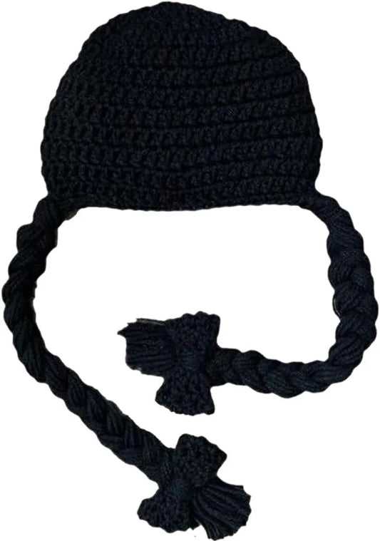 Knitted Hats - Knitted Baby Hats - Cute Long Knitted Hats - Cute Photo Accessories - Winter Baby Headbands - Cute Hats Suitable for Newborns and Babies from 0-6 Months