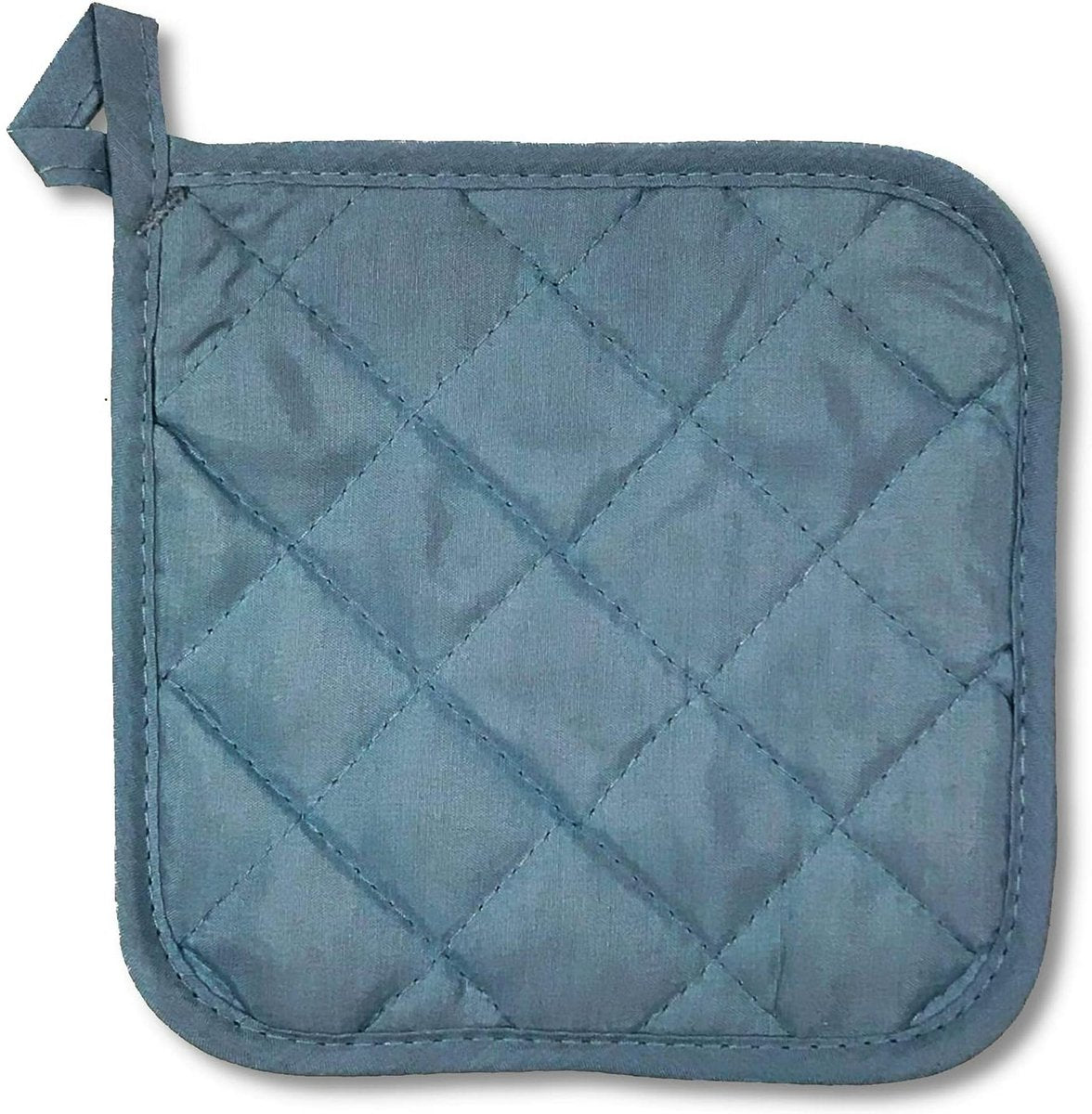 Placemat - Set of 5 Insulation Mats for the Kitchen - Heat Resistant Insulation Mats - Large Coasters for Daily Cooking and Baking (Dimensions: 6.5 x 6.5 Inches, Color: Blue) - Image 3