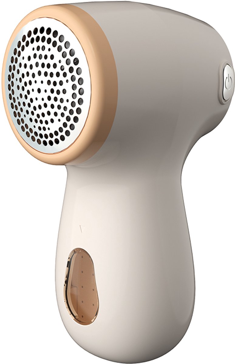 Rechargeable Lint Remover with Display - Lint Remover - Suction and Shave Function - Lint Remover - Type-C Charging - 3 Working Modes & 6-Blade System - Beige - Image 3