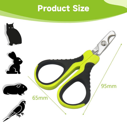Pet Nail Clippers - Professional Pet Nail Clippers - Scissors - Stainless Steel - Cat Nail Clippers - Suitable for Small Dogs, Puppies, and Cats - Image 6