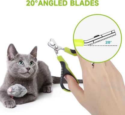 Pet Nail Clippers - Professional Pet Nail Clippers - Scissors - Stainless Steel - Cat Nail Clippers - Suitable for Small Dogs, Puppies, and Cats - Image 7