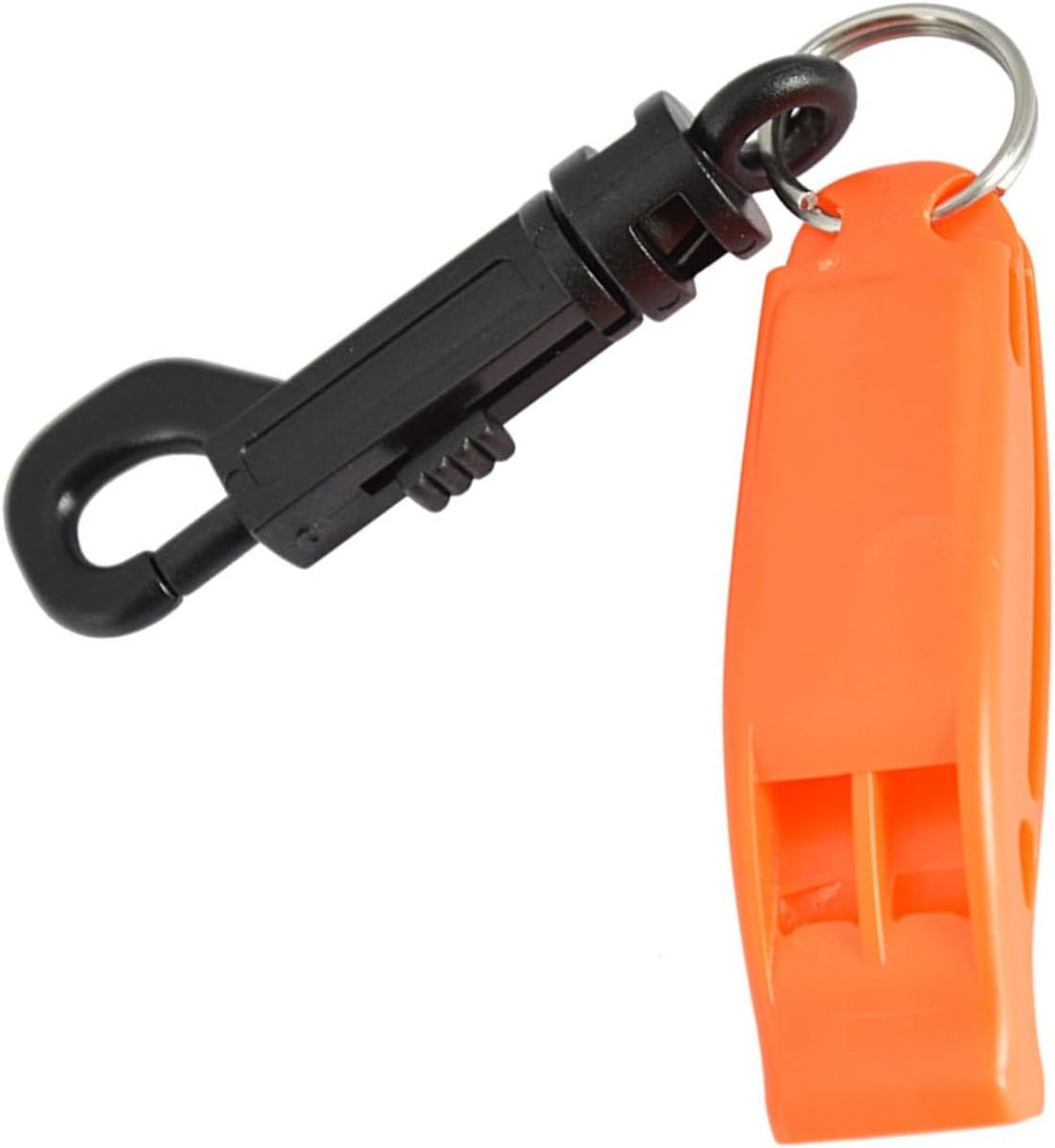 Emergency Whistle (10-Piece Whistle) - Sturdy and Durable Whistles, Suitable for Referees, Coaches, Emergencies, Lifeguards, Basketball, Football, Diving, Hiking, Adventure Sports, etc - Orange - Image 4