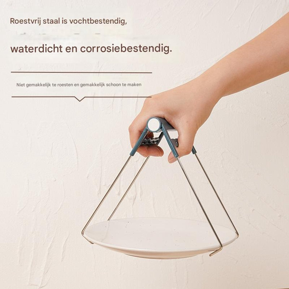 Anti-scald clamp - set of three - bowl remover - anti-slip clamp - kitchen bowl clamp - bowl and dish clamp - anti-scald - plate clamp - Image 3