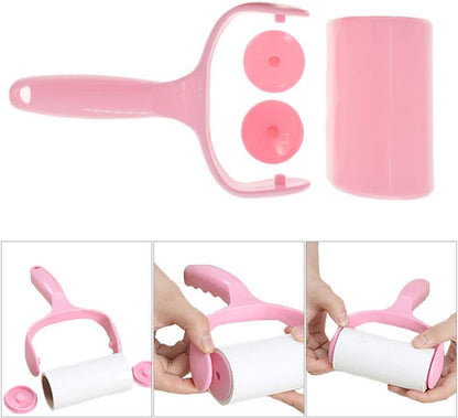300 Sheet Lint Roller - Pet Hair Remover - Super Sticky Lint Remover Brush - Clothes Cleaner Roller - 1 Roller + 5 Refills - Image 5
