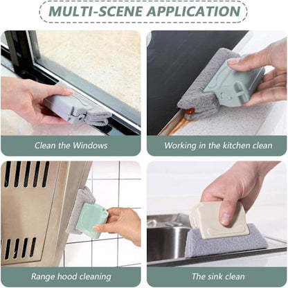 Window Cleaning Brushes - For every nook and cranny - 3-pack - Groove cleaning - Image 4
