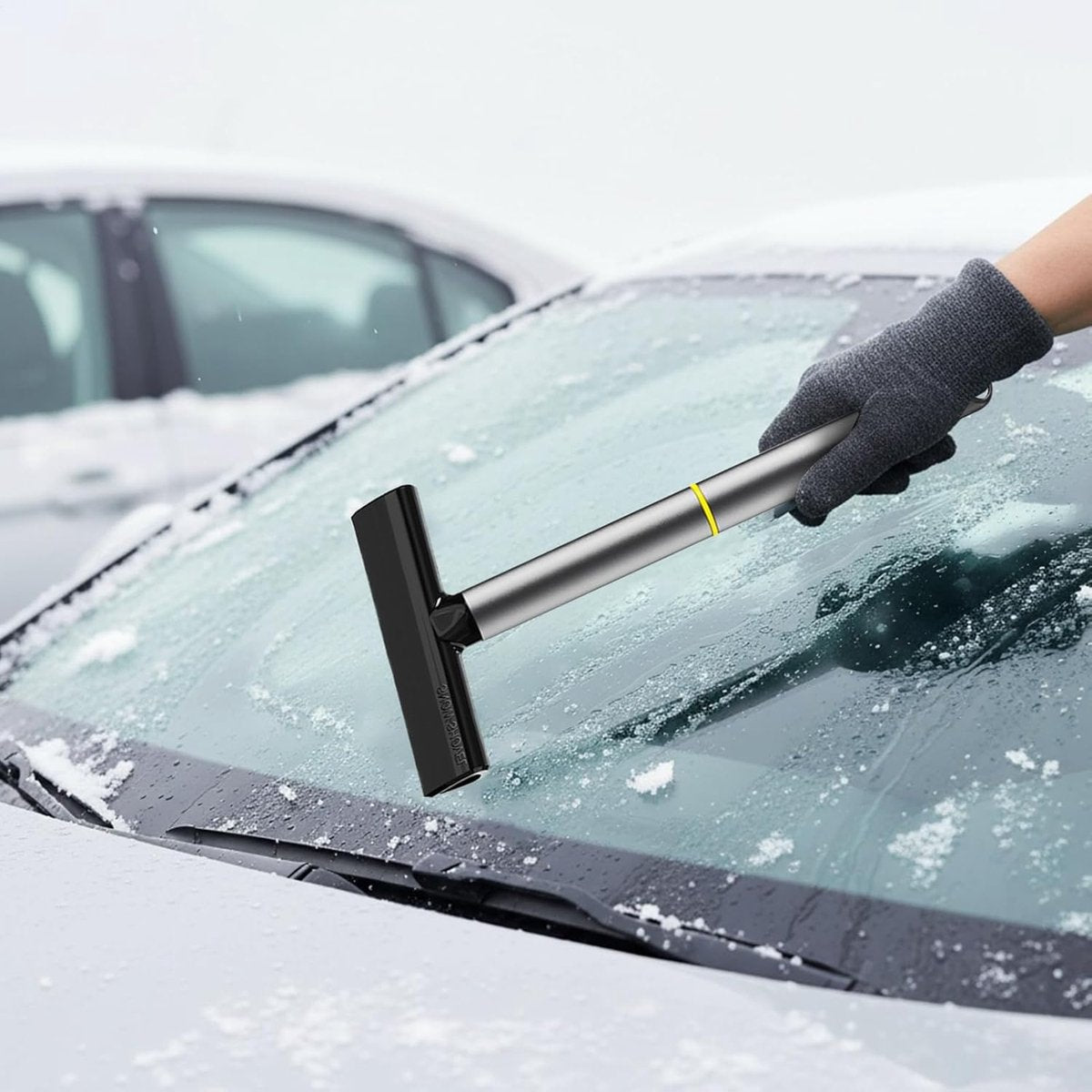 Car Snow Removal Tools - Snow Plows - Car Snow Shovels - Car Wiper Blades - Windshield and Window Cleaning Tools - Handy for Clearing Snow from Home and Vehicle. - Image 5