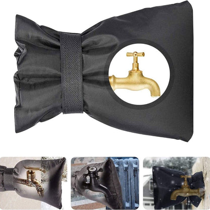 Protective covers for outdoor taps - 10-pack - Protective covers for taps - Oxford cloth - Winter outdoors - Waterproof and frost-resistant tap covers - Insulating covers for water pipes - Frost-resistant protective covers - Image 2