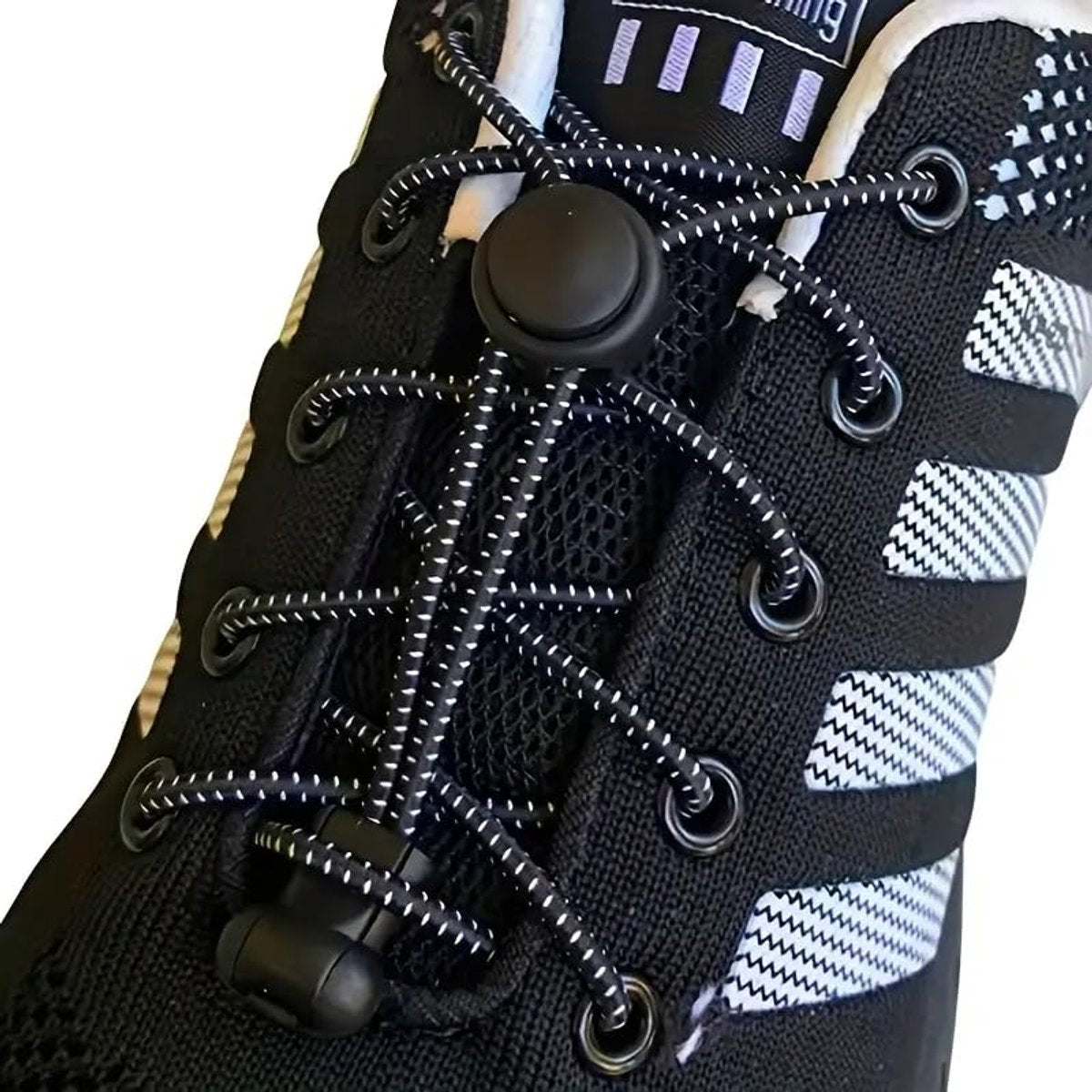 Sneaker Laces 120CM suitable for Sneakers - Elastic laces without a knot - Suitable for students and adults - With strong buckle and quick-release function (red) - Image 5