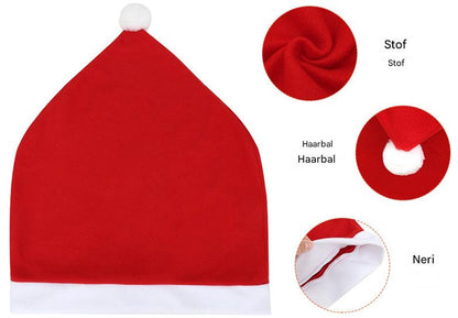 Chair Covers - Set of 6 - Christmas Chair Covers - Red Chair Covers - Christmas Chair Covers - Christmas Decorations - Image 2