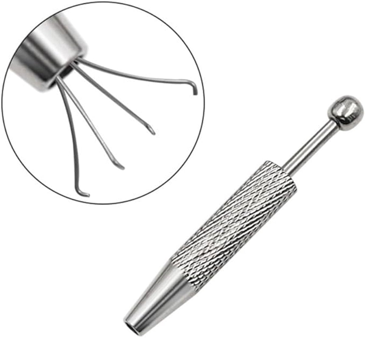 1 piece - Stainless steel anti-slip - Loose diamond gripper - Four-jaw clamp - Image 3
