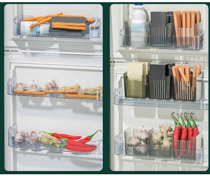 Storage Box - Refrigerator Door Food Grade - Crispy Fruit Storage Box - Green - Image 3