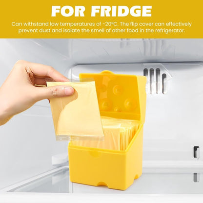 2-Pack Cheese Storage Boxes with Lids - For Sliced & Grated Cheese in the Fridge - Dishwasher Safe - Image 9
