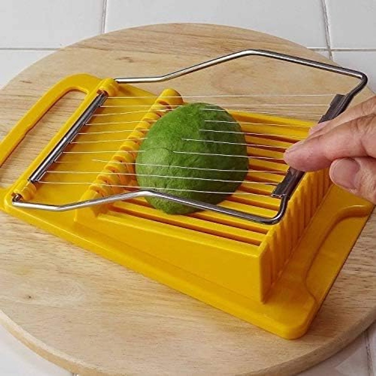 Meat Slicer - Luncheon Meat Slicer - Egg Slicer - Multifunctional Kitchen Aid - Suitable for bananas, avocados, and vegetables; dishwasher safe. - Image 6