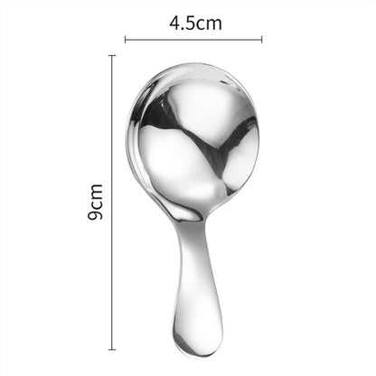 4-pack - small spoons - spoons with short handle - suitable for pots - for salt, sugar, spices, coffee, tea, desserts - Image 4