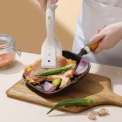 Kitchen Utensils - Spatula - Food Tongs - Heat Resistant Food Tongs - Multifunctional Kitchen Tongs - Fire-Resistant Design - Suitable for grilling, frying, cooking and serving food - Image 2
