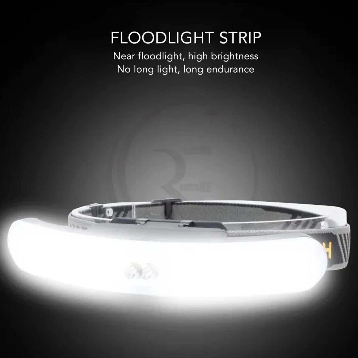 Headlamp LED Rechargeable - Headlight - COB Headlamp - 6 Light Modes - USB Rechargeable - Headlamp Flashlight - Suitable for Fishing and Running - Image 3