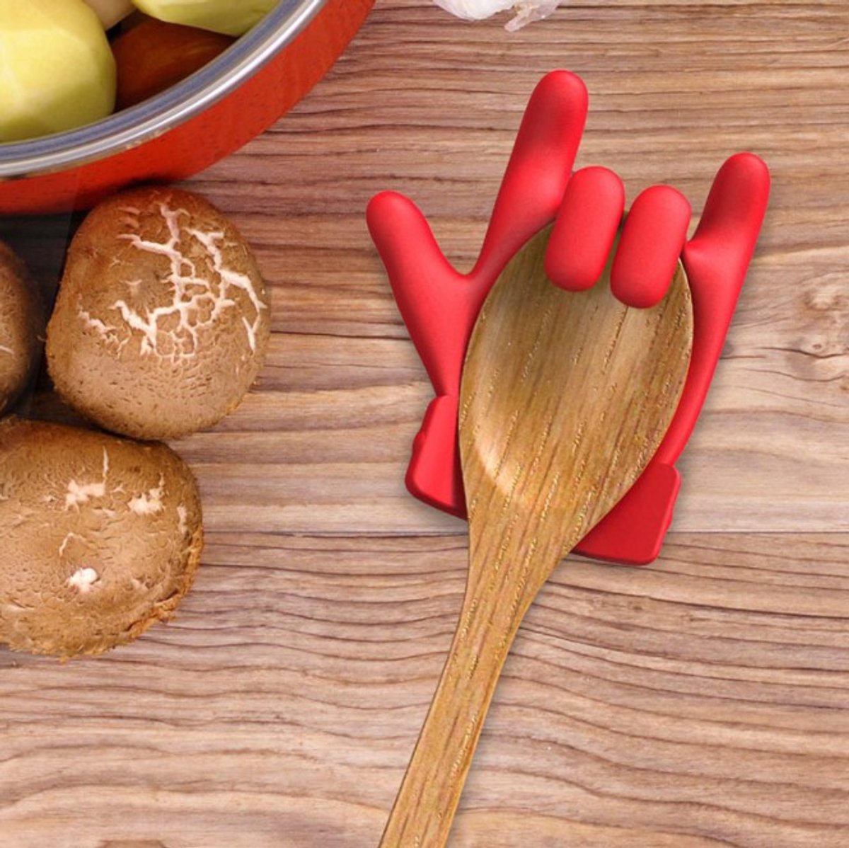 Silicone Pan Lid Support - Prevents Boiling Over & Allows Steam to Escape - Kitchen Aid - Image 5