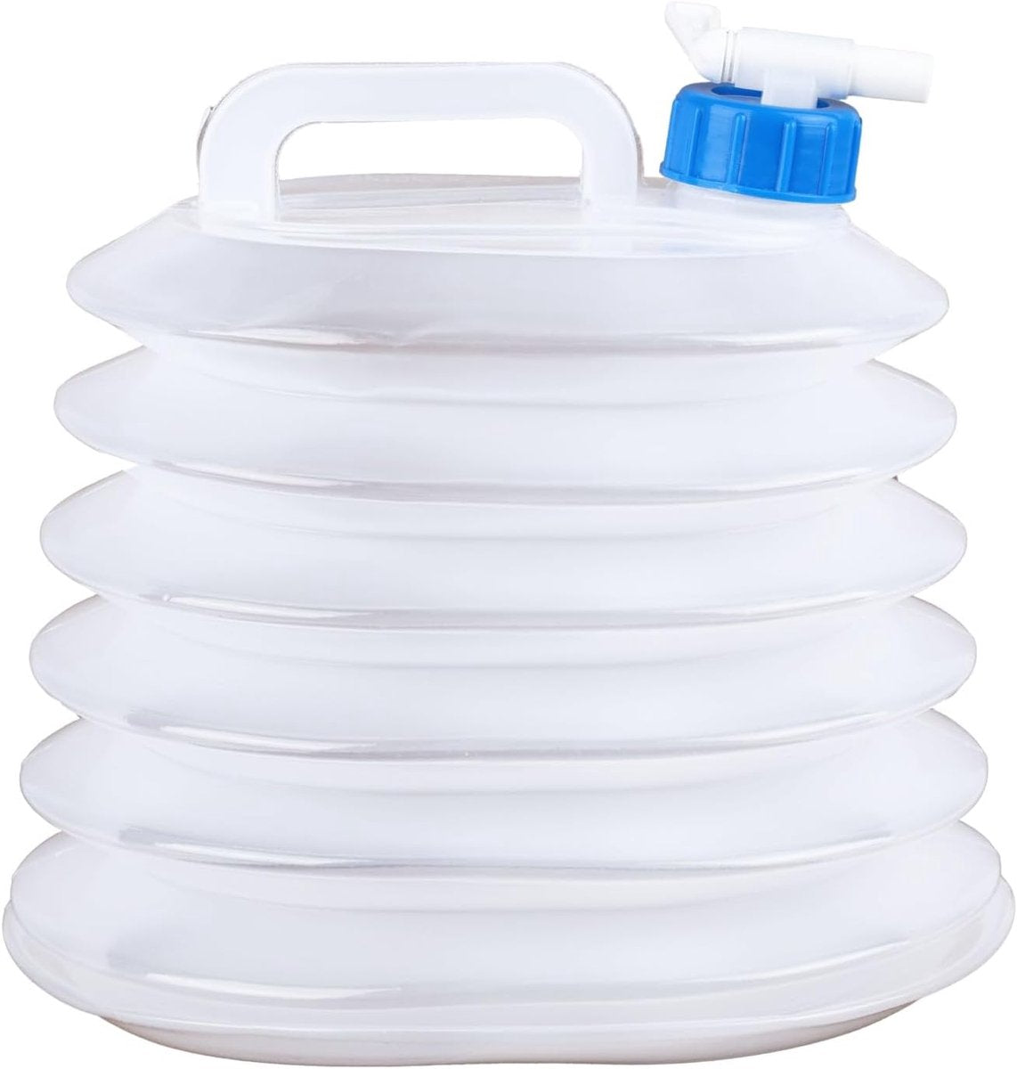 Camping Water Bag - Collapsible Water Bottle - Portable Water Bucket - 10 Liter Capacity - With Tap - Lightweight and Durable - Suitable for Camping, Hiking and Outdoor Adventures - Image 3